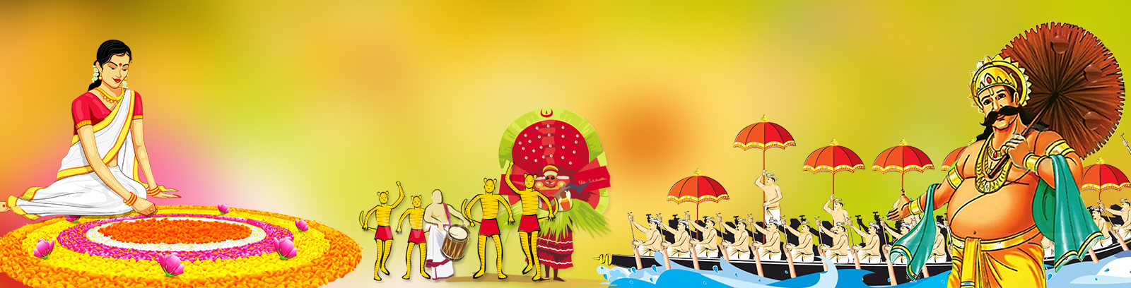 Major festival of Kerala - Onam by Leisure Tours - the best Kerala Tour Operator
